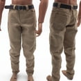 thumbnail image 4 of 1:6 Scale Male Casual White Hoodie Sweatshirt and Khaki Casual Pants with Belt for PH Dragon 12inch Action CUTICAT Figura de acción Pantalones suéter, 4 of 8