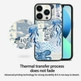 thumbnail image 3 of RSMTCI for iPhone 16 Pro Max Case 6.9 IN,Ocean Conch Puzzle Phone Case,Black, 3 of 6
