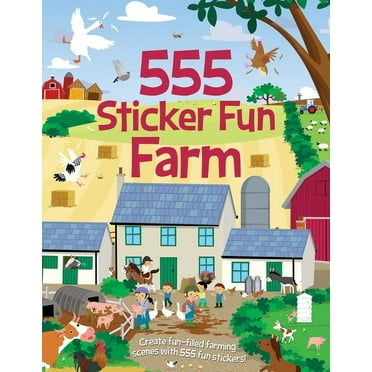 555 Sticker Fun 555 Sticker Fun - Farm, (Paperback)