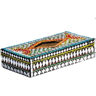 Mirrored Tissue Box Cover