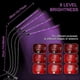 thumbnail image 2 of Plant Lamp Led, 20W With 40 Leds With Adapter Growth Lamp For Indoor Plants, With 3 Timers, 2 of 5