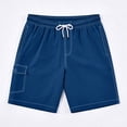 thumbnail image 3 of Tyhengta Men's Quick Dry Swim Trunks Mesh Lining Beach Board Shorts with Pockets SapphireBlue 2XL, 3 of 8