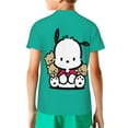 thumbnail image 2 of Sanrio Pochacco Kids T-Shirt 3d Printed Graphic T-Shirts Boys And Girls Short Sleeve Shirts For Youth Kids X-Large, 2 of 6