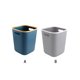 thumbnail image 4 of Bearachild Cubo de basura con asas, cubo de basura para el hogar y la oficina, anillo de sujeción para reciclaje, cesto de basura, cubo de basura, Suministros de limpieza para el hogar Gris Bearachild HA083690-02, 4 of 6