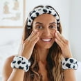 FROG SAC Spa Headband for Washing Face and Matching Wristbands, Teen