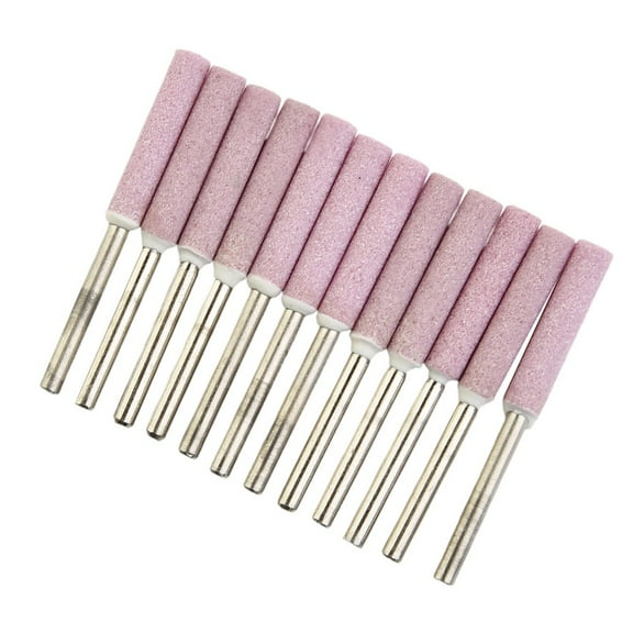 12pcs Diamond Chainsaw Sharpener Burr Grinder Chain Saw Drill