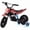 Red, variant on Aoemoe 24V Electric Mini Dirt Bike Ride-On Toy with Training Wheels, 120W Brushless Motor, 6.2 MPH, 25.2V 2.6Ah Li-Ion Battery, Dual Drum Brakes, Steel Frame, Outdoor Ride-On Vehicle, Teal