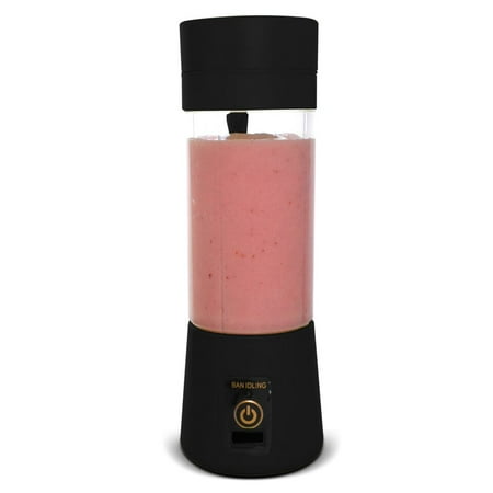 - Cordless Personal Blender USB Rechargeable Mixer Black