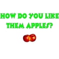 thumbnail image 2 of CafePress - How Do You Like Them Apples -  Round Wood Ornament 4", 2 of 2