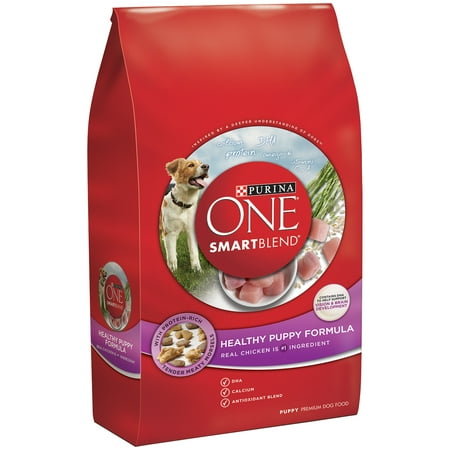Purina ONE Smart Blend Healthy Puppy Formula Dog Food 4 lb. Bag