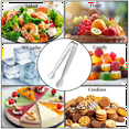 thumbnail image 4 of 6PCS Mini Small Tiny Tongs, 4.25Inch Stainless Steel Small Tongs for Serving Food, Kitchen 304stainless Steel, 4 of 6