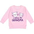 thumbnail image 2 of Inktastic I Love My Grandma Toddler Sweatshirt, 2 of 4