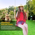 thumbnail image 2 of Juego de columpios AGPTEK con cadenas antioxidantes de 168 cm, 250 libras, 2 of 9