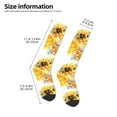 thumbnail image 5 of Fotbe Honey Bee print Women's Men's Novelty Crew Socks Cotton Socks Knee High Socks for Walking,Running,Nurses,Pregnancy, 5 of 9