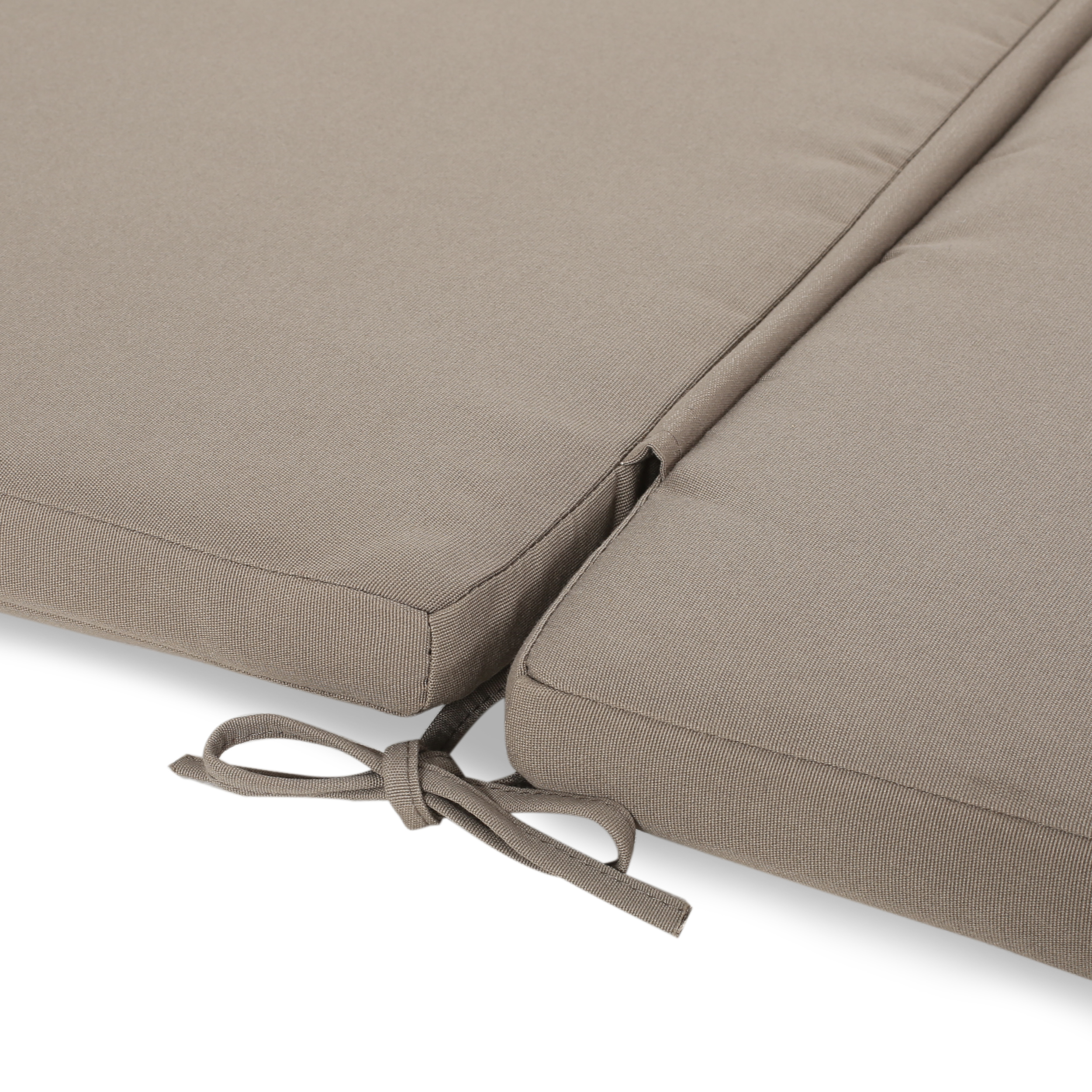 Mitchell Outdoor Fabric Lounge Cushion, Khaki