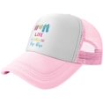thumbnail image 1 of Life is Better in Flip Flops Mesh Back Trucker Cap Baseball Cap, 1 of 8