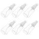 thumbnail image 2 of 6Pcs 50ml Botella de muestra de plástico vacía Contenedor Tarro Vial con tapa abatible Perfecto para emulsión de gel de ducha de agua emoliente (tapas para color Ramdom), 2 of 6