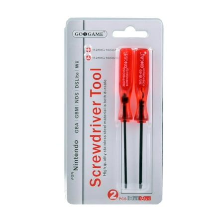 

GBA NDS DSL Dsi 3DS XL Wii and PS4 Y Tri-Wing & Phillips Screwdriver Set