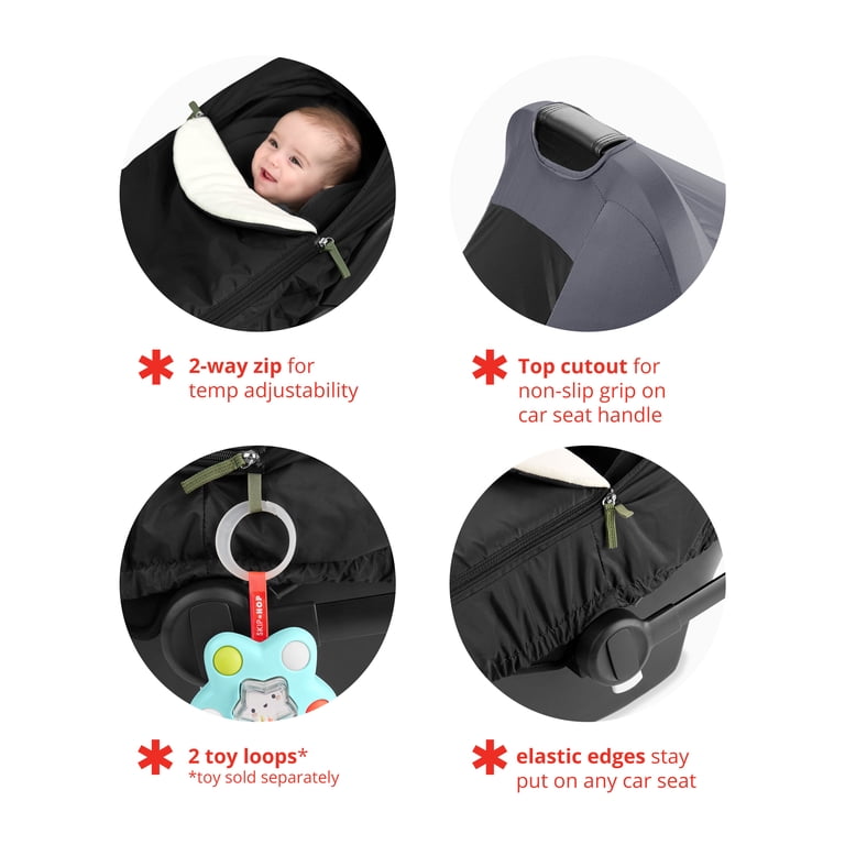 Skip Hop All Seasons Baby Car Seat Cover, UPF40+ photo 3