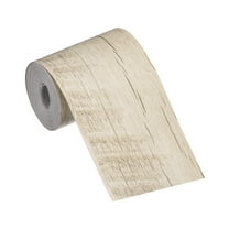 Wood Grain Repair Tape, 2 Inch x 16 Feet Self Adhesive Wood Grain Tape Multi-Purpose Wallpaper Border Trim for Furniture Floors Windows Doors Tables Home, Cream