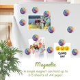 thumbnail image 3 of Strong Refrigerator Magnet Fridge Sticker, Exquisite Star - Filled Galaxy 12Pcs Beautiful Photo Decorative Magnet Set, Small Round Crystal Glass Craftwork for Refrigerator Decor, 3 of 4