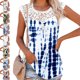 thumbnail image 4 of Camiseta Floral Estampado De Costuras De Encaje Tops De Cuello Redondo para Mujer Top Corto Floral Lavable A Máquina para Vacaciones Viajes Oficina Flor 6 S, 4 of 6