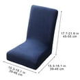 thumbnail image 3 of Chair Covers Elastic Dining Chair Covers Stretchable Tablecloth Set for Kitchen Dining Room(1Pcs) Rkxzt, 3 of 9