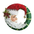 thumbnail image 1 of Christmas Throw Pillow Pendant White Beard Santa Claus, 1 of 6