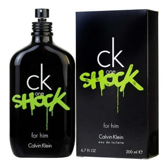 Calvin Klein CK One Shock Cologne Perfume for Men, 3.4 Oz Eau De