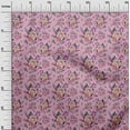 thumbnail image 3 of oneOone Cotton Poplin Light Pink Fabric Florals Diy Clothing Quilting Fabric Print Fabric By Yard 56 Inch Wide, 3 of 4