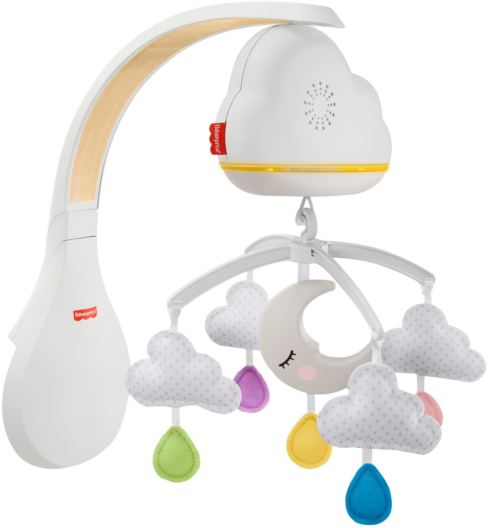 FisherPrice Calming Clouds Mobile and Soother, Crib Sound