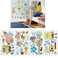 45 New SPONGEBOB SQUAREPANTS WALL DECALS Kids Bedroom Stickers