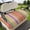 Multicolor, variant on Golf Cart Seat Covers for 2 Seater, Colorful Striped Soft Microfiber Cart Seat Towel Blanket, Farmhouse Modern Stripes Art Absorbent Breathable Non Slip Bench Seats Protector for Golf Course 51"x31"