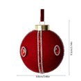 thumbnail image 2 of WWG Plastic Christmas Ball Ornaments, Christmas Tree Decorations, Hanging Holiday Bauble with Metal Cap, Reusable Christmas Ornament for Tree, Fireplace Mantel, Indoor Christmas Decor, 2 of 6