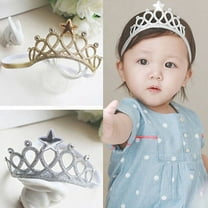 Naierhg Cute Kids Baby Princess Crown Hair Headwear Girls Toddler Headband Accessories