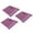Purple, variant on veasfak 3pcs Sectional Cosmetic Massage Table Bed Sheet Cover with Breath Hole, Cotton, Jade Pink