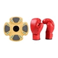 thumbnail image 1 of S SERENABLE Music Boxing Machine Karate Reaction Target Taekwondo Electronic Wall Target Yellow, 1 of 9