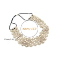 thumbnail image 2 of Chic Lady Bohemian Lace Diademas de perlas Diademas anchas Diadema elástica para el cabello Joyería Accesorios para el cabello Diademas para mujeres Niñas Novias, 2 of 5