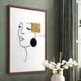 thumbnail image 5 of Shapes and Lines II in Brown Solid Wood 22 x 28 Framed Print, 5 of 6