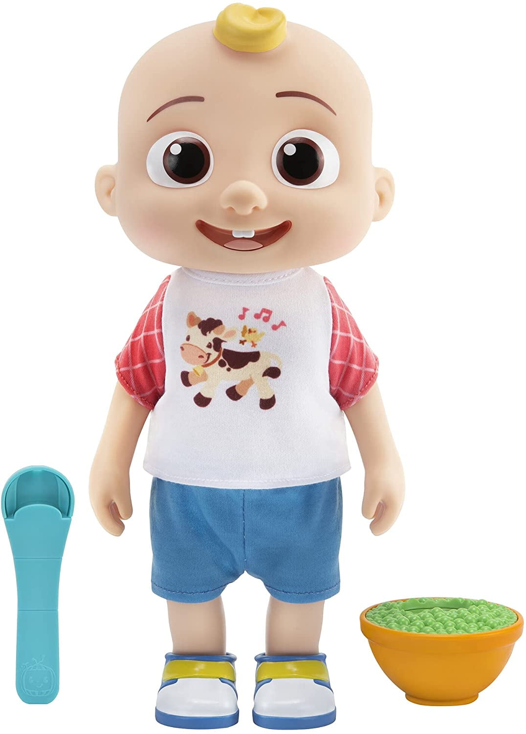 cocomelon official deluxe interactive jj doll with sounds stores