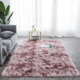 thumbnail image 3 of Fluffy Faux Fur Area Rug  120x160cm  Rubber Backing  Machine Washable Soft Furry Rugs for Living Room  Bedroom  Baby Nursery Decor  Durable Fuzzy Throw Carpet for Dorm Floor  Gray, 3 of 7