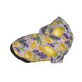 thumbnail image 2 of Cauagu Lavender Flowers Pattern Winter Pet Hoodie Sweatshirts- Dog Hoodie Sweater with Leash Hole - Cute Dog Hoodie - Pet Clothes Puppy Cat Custume -Small, 2 of 8