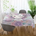 thumbnail image 4 of Qxltty Beautiful Unicorn Square Tablecloth 60×60in Thick Wrinkle Resistant Heat Proof Durable Table Cover for Dining Table, 4 of 9