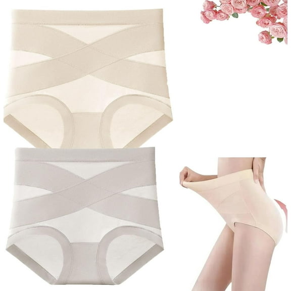 Leakproof Panties - High Waisted Tummy Control Underwear for Women, Shaping & Leak Proof Panties with 3D Butt Lifting, All-Day Comfort