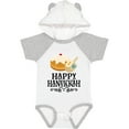 thumbnail image 3 of Inktastic Happy Hanukkah Dreidel Donut Boys or Girls Baby Bodysuit, 3 of 5
