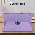 thumbnail image 3 of Case for iPad Mini 5 4 3 2 1 7.9 Inch, Shockproof Cover 360 Rotating Stand, Auto Wake Sleep, Pencil Holder, Purple, 3 of 8
