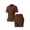 Brown, variant on Uncia Active Women's 2-Piece Tracksuit Set - Seamless-Free Shorts, Raglan Sleeves Tee with Flat Tummy & Glute-Lifting Fit, Workout Gym Matching Sets for Outdoor Yoga