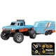 thumbnail image 4 of Mini RC Monster Truck Car With Lights 1 64 Camion Regalo Juguete (gris), 4 of 7