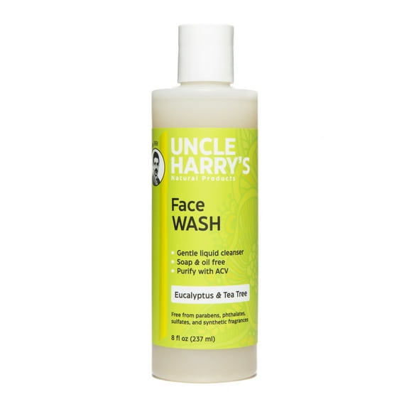 Face Wash by Uncle Harry's Natural Products (8oz Face  Wash)