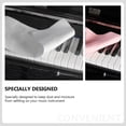thumbnail image 2 of RUNROTOO 2Pcs Piano Keyboard Cloth Cover Fabric Decor and Protection for Electronic Keyboard, 2 of 8